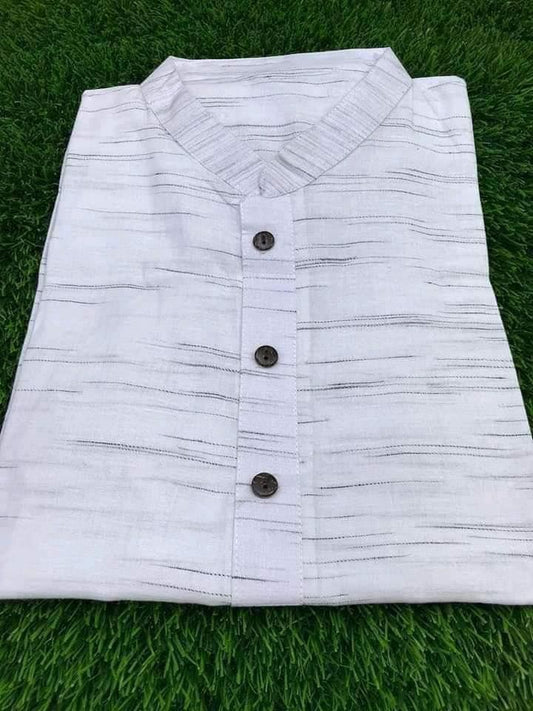 Khadi Punjabi gray