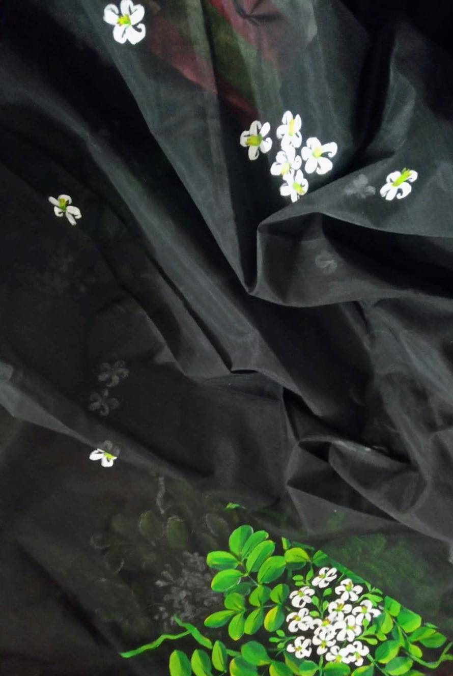 Handpaint Half Silk
